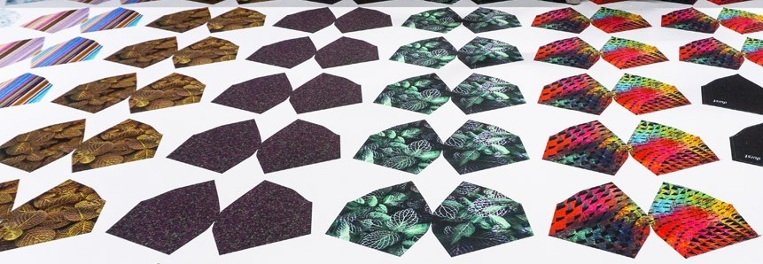 geprinte mondkapjes van Durst